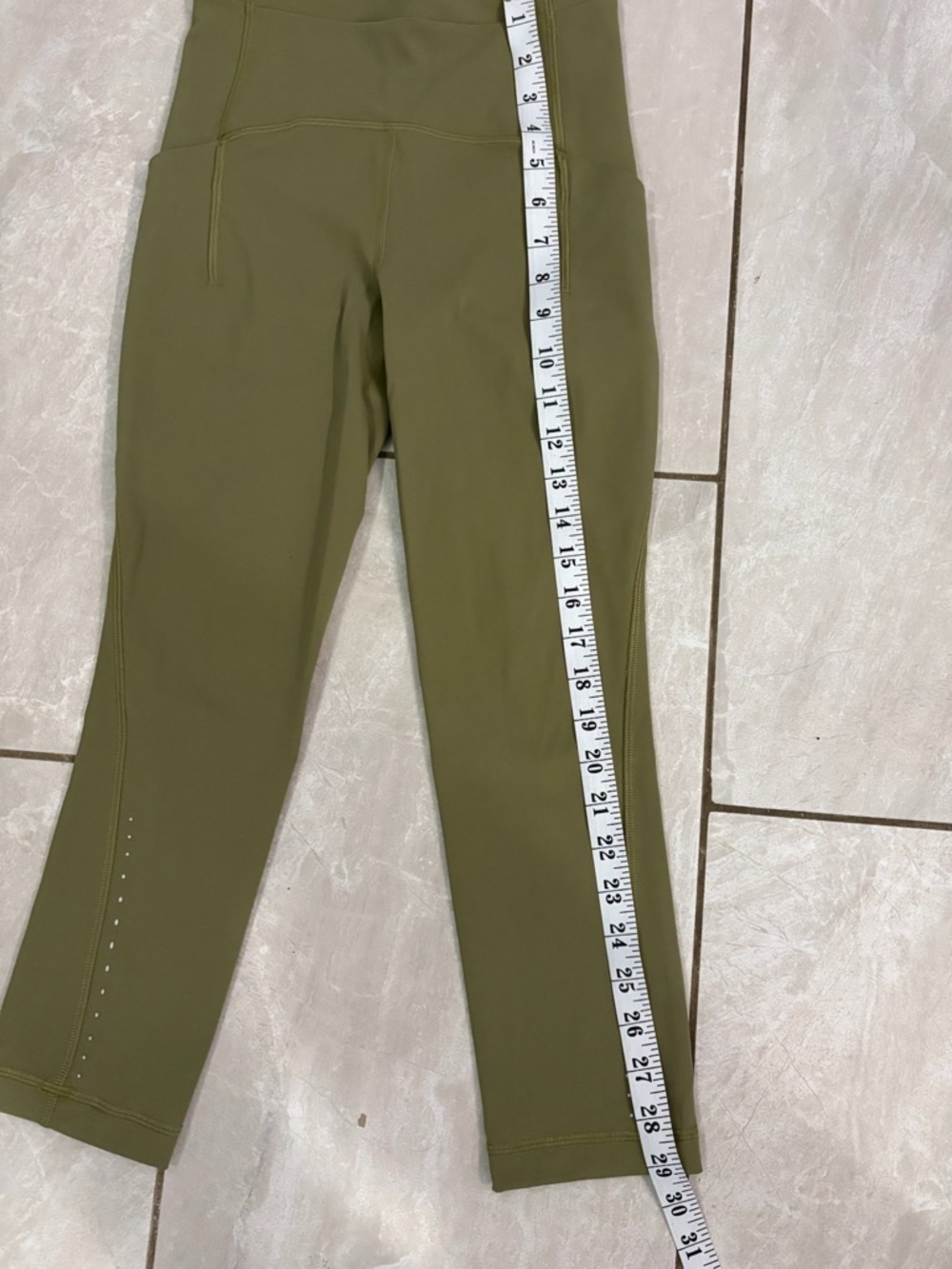 Lululemon Olive Green Leggings - Picture 7 of 9